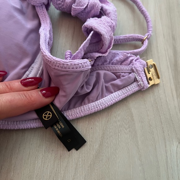 Vix NWOT Lavender Ruffle Bikini Set - Picture 4 of 5